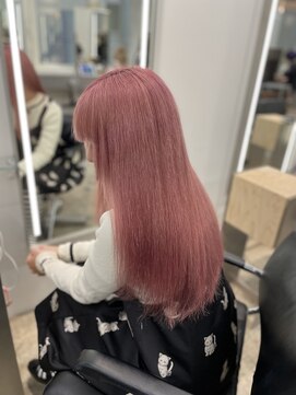 グロウ 渋谷(grow) 淡いピンクカラー