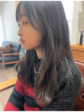 コンパス(COMPASS) 【キッズカット】顔周りフリンジカット