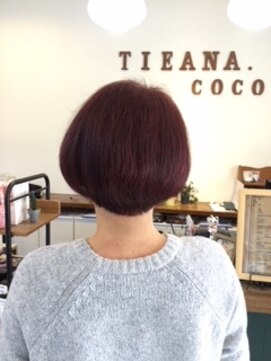 美容室 ティアナ ココ(TIEANA.COCO) マッシュショート
