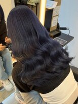 インク サカエ(inq sakae)&nbsp;ブリーチカラーパープルブラック