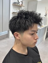 ステアーズ(Stairs)&nbsp;テーパーフェード×スパイキーショート