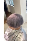 横浜　ブリーチカラー　～グレーカラー～