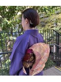 訪問着着付け・ヘアセット【Treno.吉祥寺】