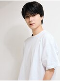 ミディアムヘア/ショコラベージュ/ボブルフ/新宿駅