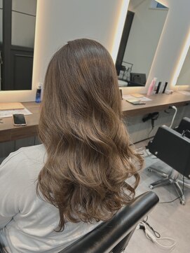 ジーズ(G's) ロングレイヤー/ベージュ/オージュアトリートメント