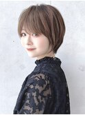 Say.ショートボブくびれショートレイヤーベビーピンクパープル