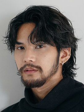 フィフス 仙台(fifth) 仙台センターパートフェザーパーマスパイラルパーマウルフ30代