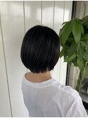 黒髪ボブ/ミニボブ