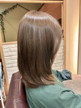 ヘアー グリーン(hair green) 30代40代50代艶サラロング【髪質改善/百合ヶ丘】
