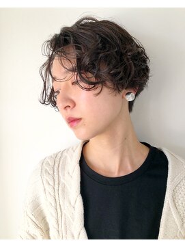 カップラ(cupra) ハンサムショート　× ウェーブ