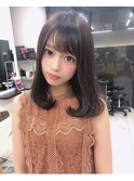 【FILM村田】透明感ブリーチなしツヤグレージュ/大名美容室