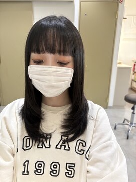 レイヤーカット/オベリクス髪質改善リペアトリートメント