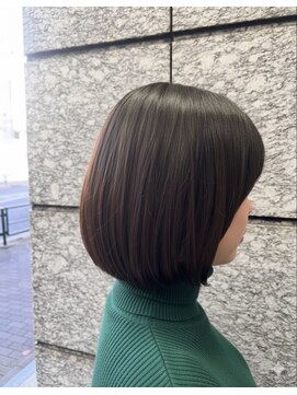 ヘアリゾート粋 ドゥオ 新宿南口店(dua) 丸みボブ 2025年冬仕様