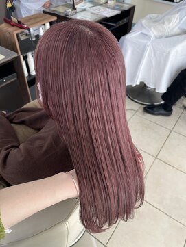 黒髪/クラゲヘアー/オリーブグレー/小顔/ココアベージュ/富里