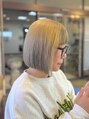 ワイボンドヘアー(Y bond hair)&nbsp;髪質改善カラー×王道ボブはお手入れ楽チンです◎ベストバランス