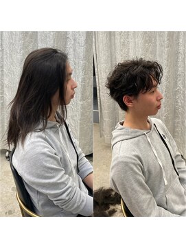 ステップボーンカット トーキョー(STEP BONE CUT TOKYO) 【ステップボーンカット】メンズ無造作センターパート