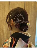 ラプチャー 上小田井(RAPTURE) 卒業式、成人式ヘアセット