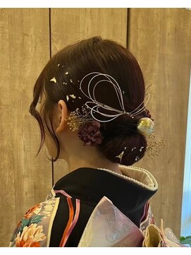 ラプチャー 上小田井(RAPTURE) 卒業式、成人式ヘアセット
