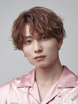 オーシャントーキョー 仙台(OCEAN TOKYO)&nbsp;シャドウフェザーニュアンスメンズパーマセンターパート仙台