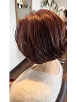 エスト(est.) 白髪染を使わないピンクブラウン×ミネコラTR 20代30代40代50代