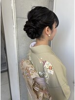 スタジオカラー(Studio Color)&nbsp;シニヨン×訪問着お着付け