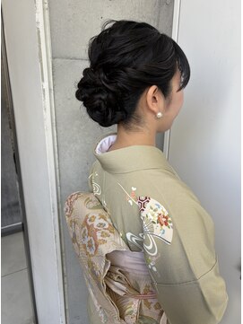 スタジオカラー(Studio Color) シニヨン×訪問着お着付け