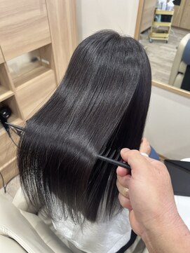 メロウヘアムーン(mellow hair moon) mellow hair moonの髪質改善ストレート♪