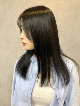 soji 【ソジ】の写真/くせ毛、うねりでお悩みの方必見。髪本来の艶、しなやかさを実現！自然なストレートをsojiでご提案します。