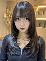 ディーバ 横浜(D.I.E.V.A)&nbsp;10代20代30代大人可愛い美髪レイヤーストレート透明感グレージュ
