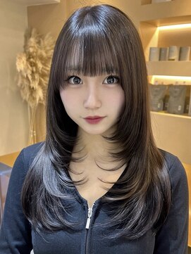 ディーバ 横浜(D.I.E.V.A) 10代20代30代大人可愛い美髪レイヤーストレート透明感グレージュ
