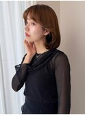 《SOYON》ボブ シースルーバング 顔周りレイヤー