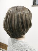 小顔効果!ふんわりボブ