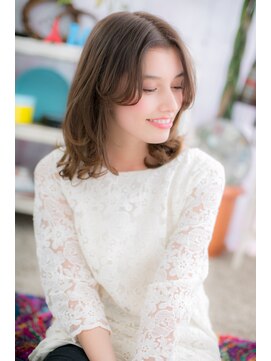 ヘアアンドビューティー ミック(Hair & Beauty miq) 薫るフェミニンゆらぎミディa(miq阿佐ヶ谷)