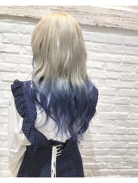 ジゼル 六本松(GiseL) ☆ブロンド×ネイビーブルー☆