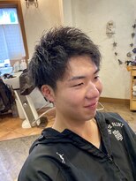 ベイブ ヘア メイク サロン(Babe hair make salon)&nbsp;アップバングツイストパーマ