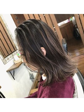 リズ オブ ヘアー(Lis of hair) ハイグラデーション☆グレージュ【大橋】＠lis_oohashi