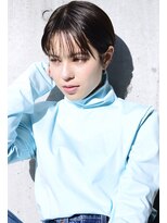 ロロ(ro-ro)&nbsp;【恵比寿ro-ro】小顔シースルーバング×ウェットヘア