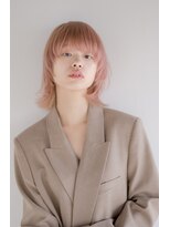 マスタード(MASTARD)&nbsp;大人可愛いウルフミディ×顔まわりレイヤーカット