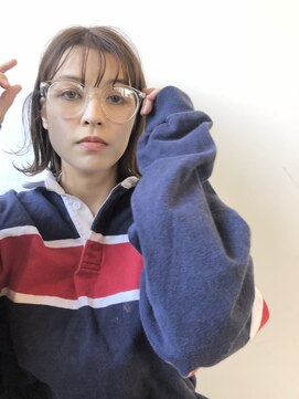 スタン 渋谷(Stam) 束感バング　[渋谷/渋谷駅/ケアブリーチ/ダブルカラー/TOKIO]