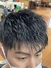 【メンズ】総合調髪＋白髪早染め