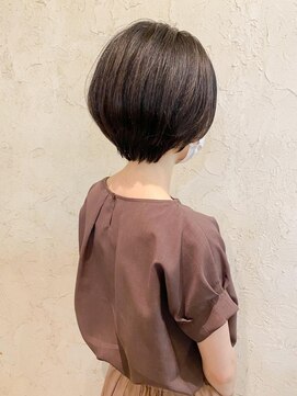 フロール(Flor) 【flor 戸塚】*大人ガーリーショート+チャコールブラウン