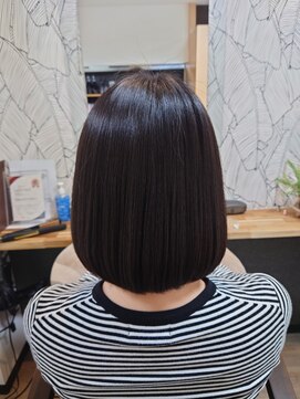 ヘアーカルチャー 小倉台店 HAIR CULTURE ミディアムストレート