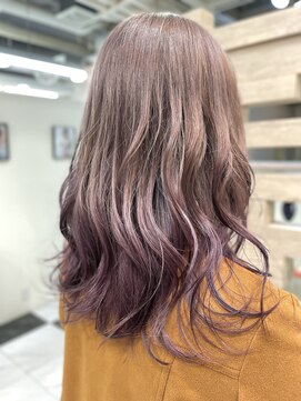 テテ(TETE) パープルグラデーション