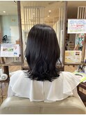 ミディアムレイヤーボブ