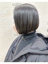 モリオ フロム ロンドン サッポロファクトリー店(morio FROM LONDON)&nbsp;【morio札幌】札幌ショート　大人かわいい黒髪ショートボブ