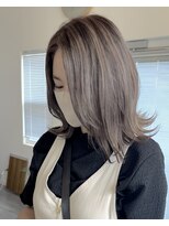 レポ(LEPO)&nbsp;ハイライトグラデーショングレージュカラー