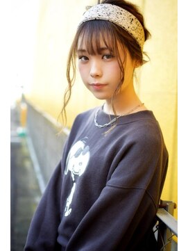 シャル 相模大野(shalu) 【ムラカミ】こなれターバンアレンジ　≪shalu相模大野≫