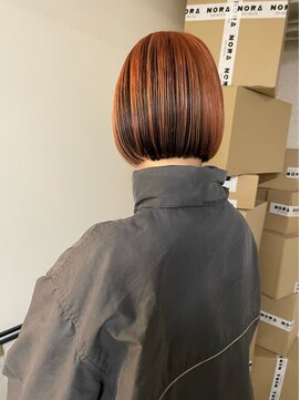 ノラ シブヤ(NORA) アンブレラカラー/デザインカラー/ボブ
