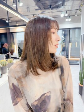 ファンナギンザ(FaNNa ginza) フェイスレイヤー/小顔カット/前髪/シースルーバング/韓国ヘア/