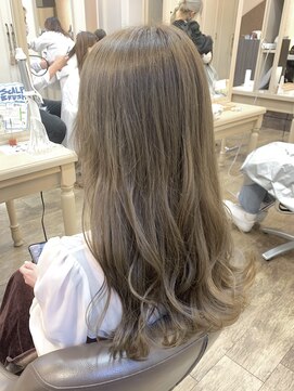 アルターリール(aL ter Rire) 切りっぱなしボブ/エアリーロング/美髪/ピンクブラウン/福原遼華